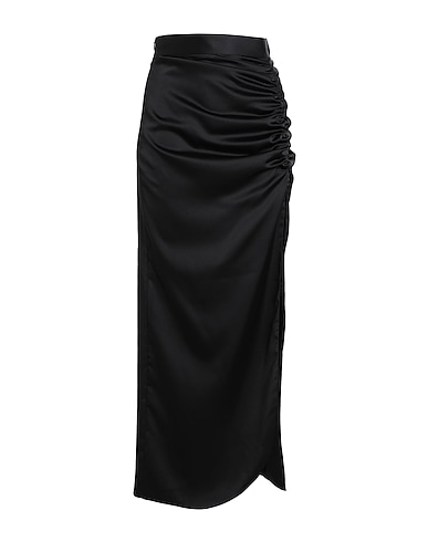 NINEMINUTES Gonna lunga Nero 97% Poliestere, 3% Elastan