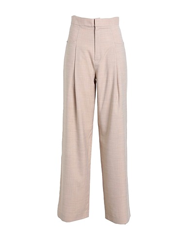 NINEMINUTES Casual trouser Sand 82% Polyester, 17% Viscose, 1% Elastane