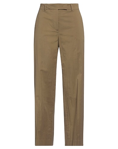 QL2  QUELLEDUE Casual trouser Military green 97% Cotton, 3% Elastane