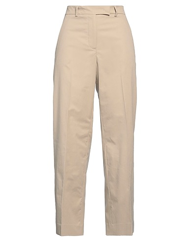 QL2  QUELLEDUE Casual trouser Beige 97% Cotton, 3% Elastane