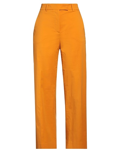 QL2  QUELLEDUE Casual trouser Marigold 97% Cotton, 3% Elastane