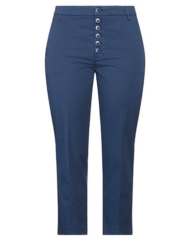 DONDUP Casual pants Navy 96% Cotton, 4% Elastane