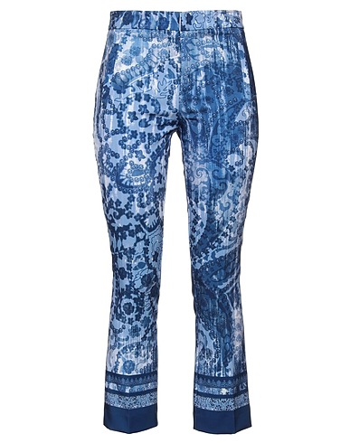 LUCIAH Pantalone Blu 90% Poliestere, 10% Elastan