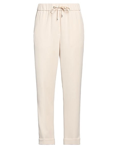 PESERICO Casual pants Beige 100% Polyester