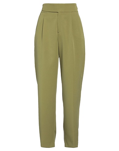 BERWICH Casual trouser Military green 88% Polyester, 12% Elastane