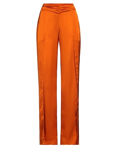 LA SEMAINE Paris Casual trouser Orange 100% Viscose