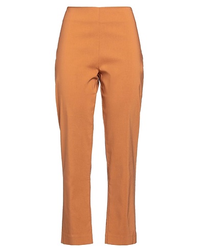 PIERANTONIO GASPARI Casual trouser Camel 77% Viscose, 21% Polyester, 2% Elastane