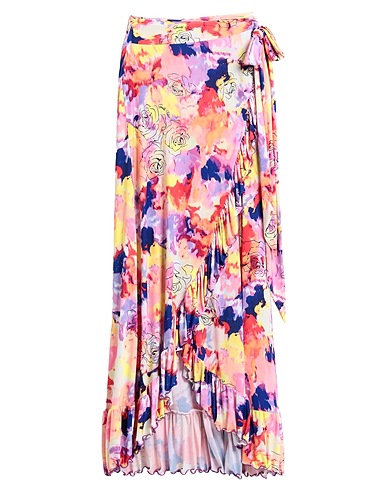 GAëLLE Paris Midi skirt Pink 92% Polyester, 8% Elastane
