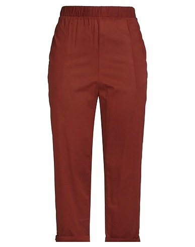 ALESSIA SANTI Casual trouser Rust 100% Cotton