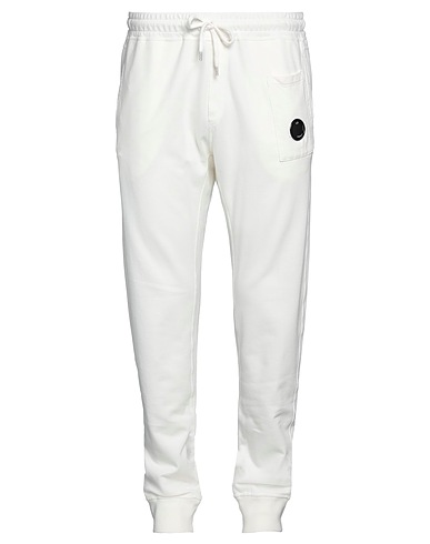C.P. COMPANY Casual pants Ivory 100% Cotton