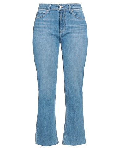 PAIGE Denim trousers Blue 98% Cotton, 2% Elastane