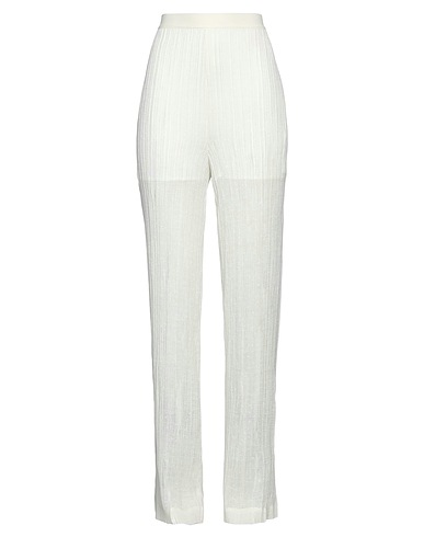 PIERANTONIO GASPARI Casual pants Cream 89% Polyester, 11% Viscose