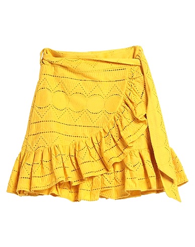 NIKKIE Mini skirt Marigold 100% Cotton