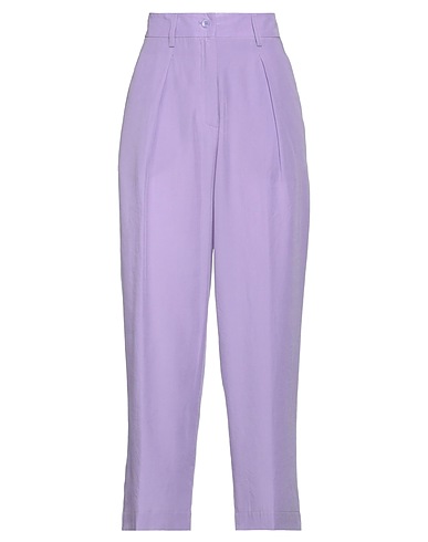 PIERANTONIO GASPARI Casual trouser Mauve 100% Lyocell