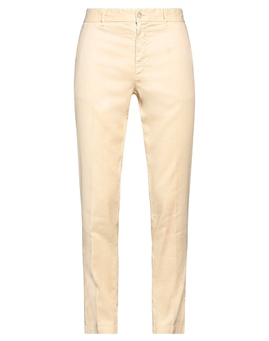 120% LINO Casual trouser Sand 64% Linen, 34% Cotton, 2% Elastane
