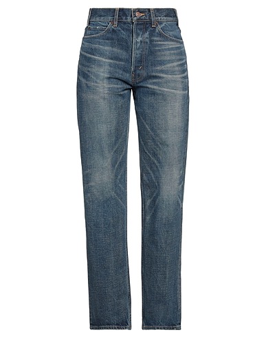 CELINE Denim pants Blue 100% Cotton