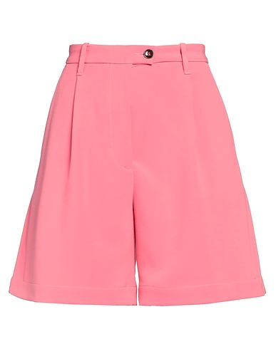 NINE IN THE MORNING Shorts & Bermuda Fuchsia 80% Polyester, 14% Viscose, 6% Elastane