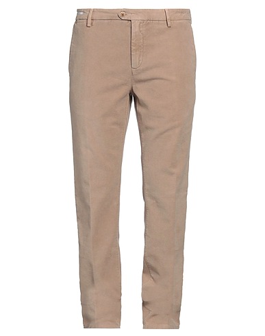 TELERIA ZED Casual pants Khaki 98% Cotton, 2% Elastane