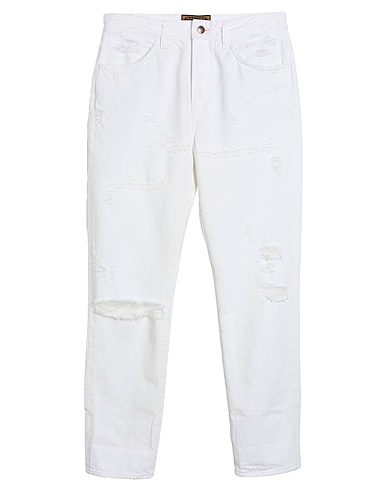 WASHINGTON DEE-CEE Denim trousers White 100% Cotton