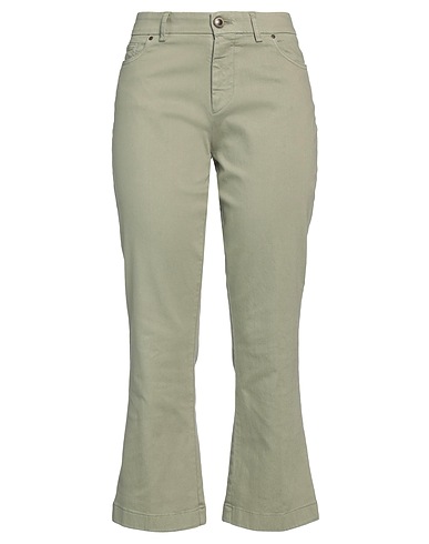 BERWICH Denim pants Military green 78% Tencel™, 14% Cotton, 7% Textile fibers, 1% Elastane