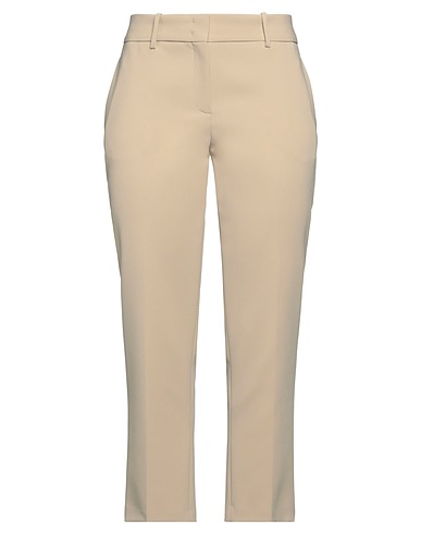 ERMANNO SCERVINO Casual trouser Sand 93% Polyester, 7% Elastane