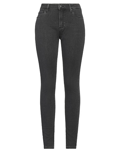 PEPE JEANS Denim trousers Black 93% Cotton, 7% Elastane