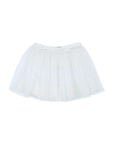 LE BEBÉ Skirt White 94% Cotton, 6% Elastane, Polyamide