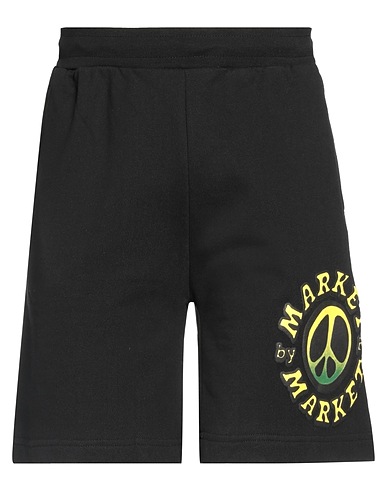 MARKET Shorts & Bermuda Black 100% Cotton