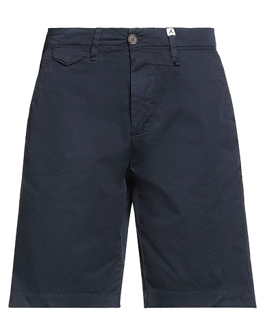 MYTHS Shorts & Bermuda Midnight blue 97% Cotton, 3% Elastane