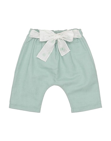 NINALUNA Pantalone Verde chiaro 56% Lino, 44% Cotone