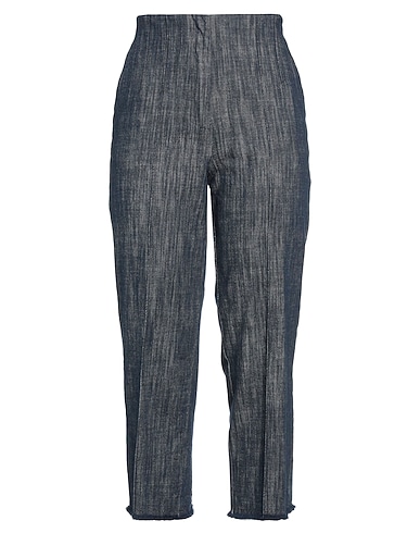 RA.ME Denim trousers Blue 100% Cotton