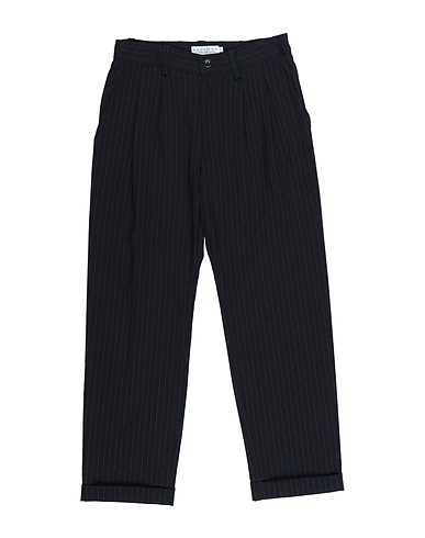EAST END HIGHLANDERS Casual pants Midnight blue 64% Polyester, 34% Rayon, 2% Polyurethane