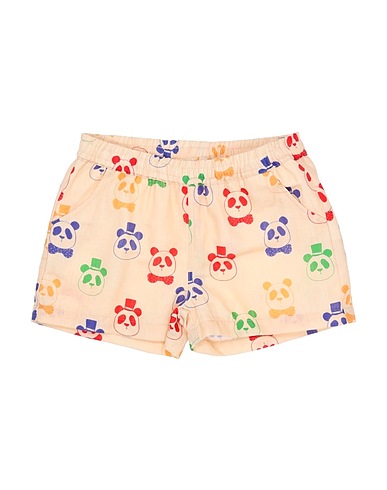 MINI RODINI Shorts & Bermuda Apricot 54% Linen, 46% Cotton
