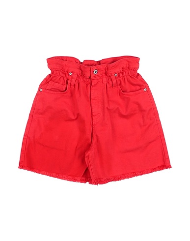 PLEASE Shorts & Bermuda Rosso 98% Cotone, 2% Elastan