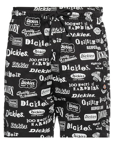 DICKIES Shorts & Bermuda Black 100% Cotton