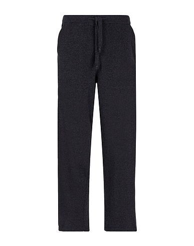 8 by YOOX Casual trouser COTTON RELAXED TROUSERS Charcoal 75% Recycled cotton, 20% Recycled polyester, 5% Other Fibres