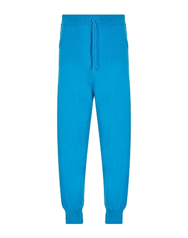 8 by YOOX Casual trouser WOOL BLEND KNIT ESSENTIAL PULL ON PANTS
 Azure 70% Recycled wool, 25% Recycled polyamide, 5% Other Fibres