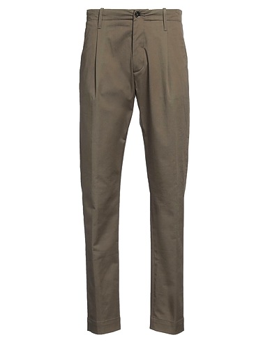NINE IN THE MORNING Chinos Militärgrün 98% Baumwolle, 2% Elastan
