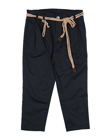 NEILL KATTER Casual pants Black 97% Cotton, 3% Elastane
