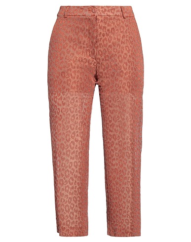 REVISE CONCEPT Casual pants Rust 50% Viscose, 28% Nylon, 22% Polyester
