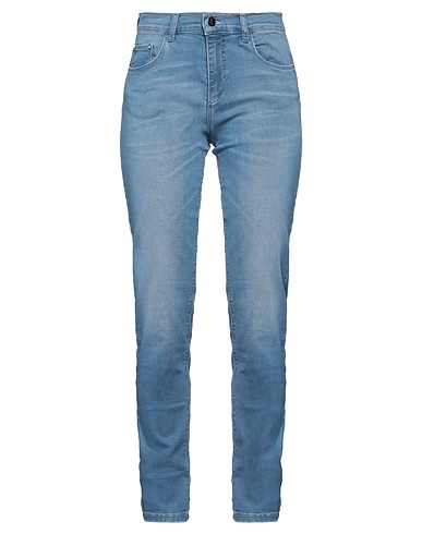 NOPE Pantaloni jeans Blu 97% Cotone, 3% Elastan
