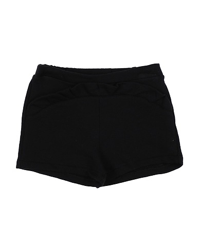 AVENTIQUATTRORE Shorts & Bermuda Black 76% Cotton, 14% Acrylic, 10% Other Fibres