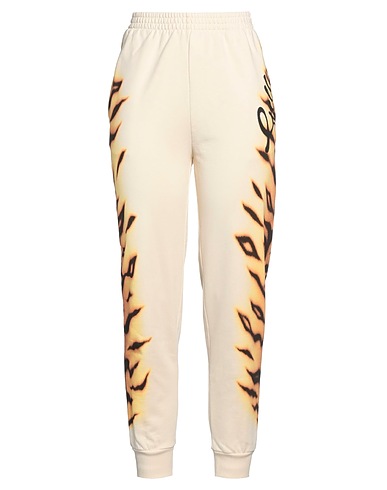 STELLA McCARTNEY Casual trouser Ivory 100% Cotton, Elastane