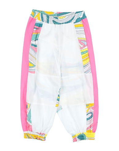 PUCCI Casual pants White 100% Cotton, Viscose, Elastane