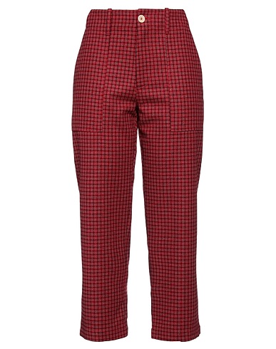 JEJIA Casual pants Red 60% Viscose, 30% Polyester, 10% Polyamide