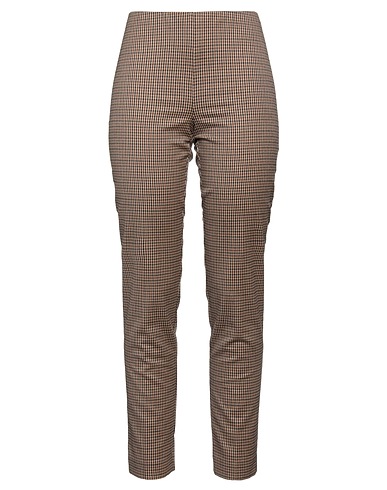 P.A.R.O.S.H. Casual trouser Brown 55% Polyester, 26% Wool, 17% Viscose, 2% Elastane