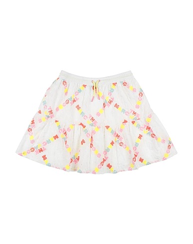 MARC JACOBS Skirt White 100% Cotton, Polyester