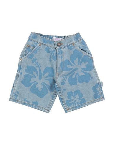 ERL Shorts jeans Blu 100% Cotone
