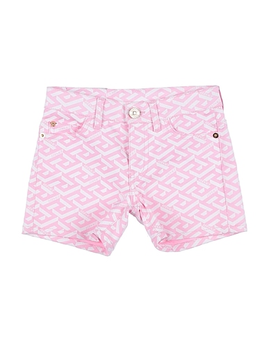 VERSACE YOUNG Shorts & Bermuda Pink 98% Cotton, 2% Elastane