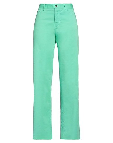 MALO Pantalone Verde chiaro 98% Cotone, 2% Elastan
